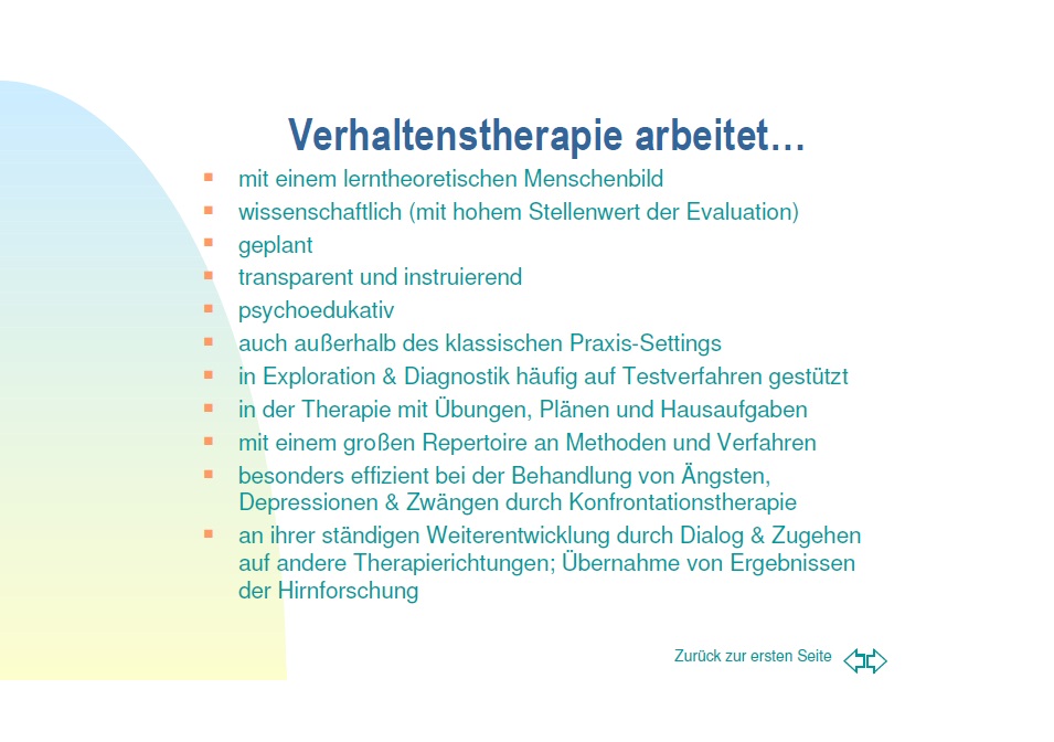 Verhaltenstherapie 3