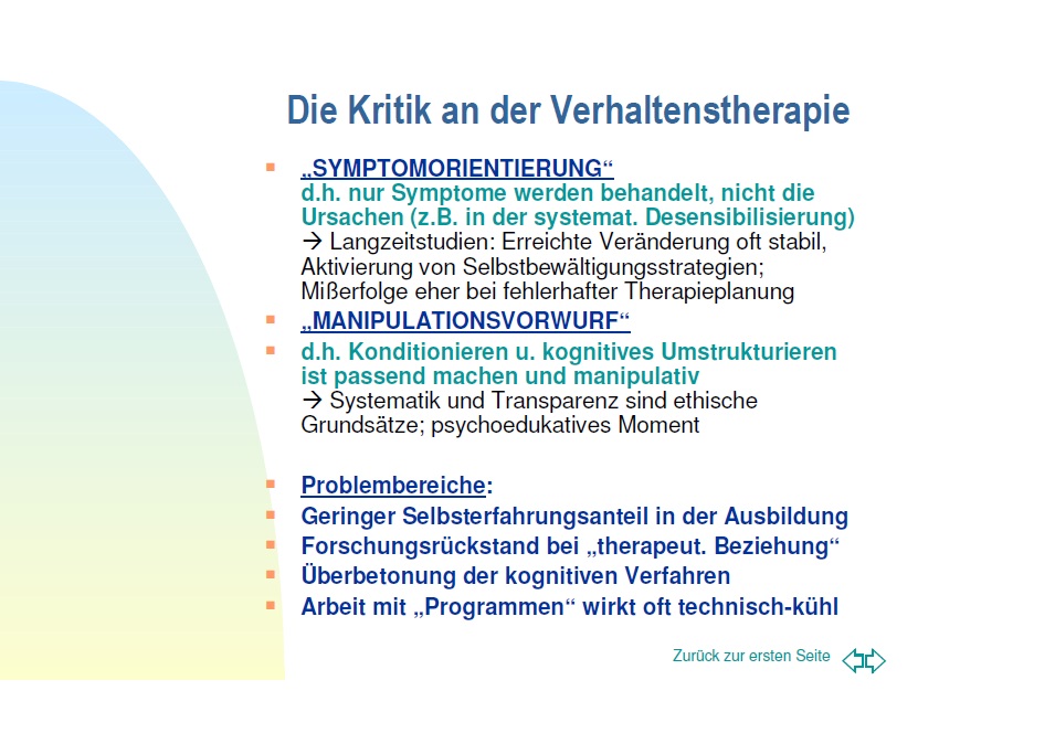 Verhaltenstherapie 4